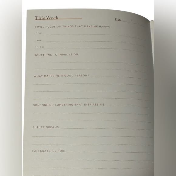 Mindful Weekly Journal - Picture 5 of 5